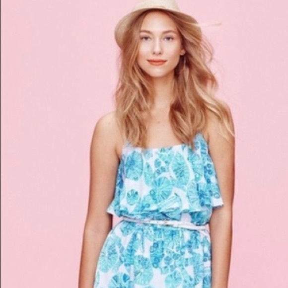 🌴LILLY PULITZER x Target Flounce Sundress in Sea Urchin for You Print - Picture 2 of 10